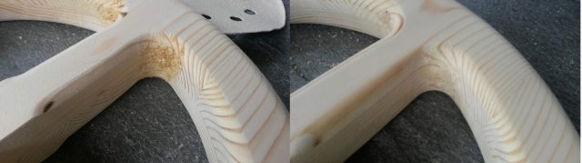 Фото древесины до и после обработки