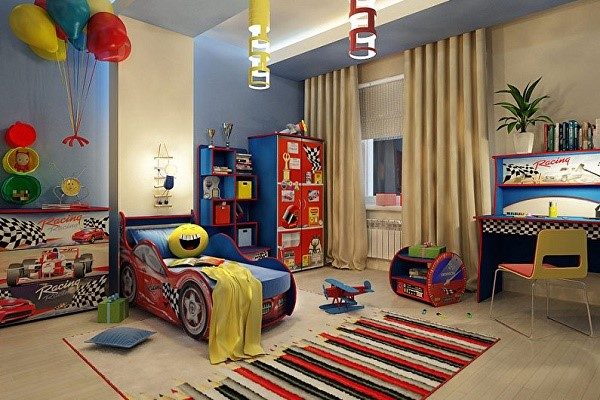 Если оформить комнату в любимой тематике ребенка, то будьте уверены, это окажет самое благостное воздействие на его успеваемость