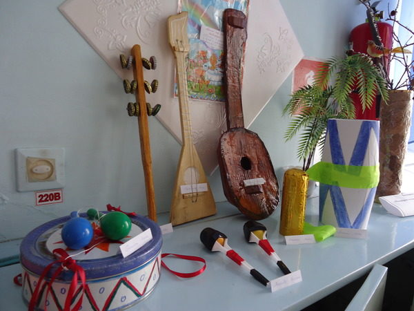 Музыкальные инструменты своими руками для детского сада