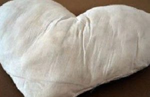 Шаг 1. Сшейте подушку из хлопчатобумажной ткани