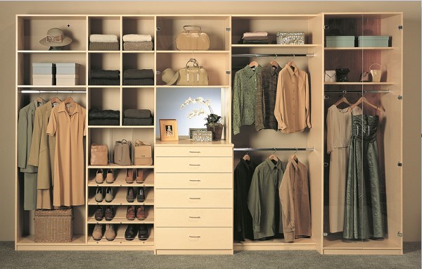 Пример, как может выглядеть шкаф гардероб