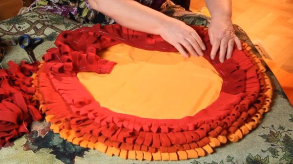 Изготовление коврика