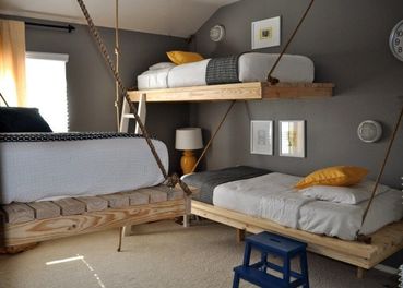 Навесная кровать — особенности конструкции, монтаж, советы и рекомендации