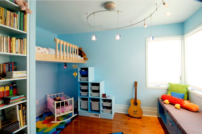 Правильное освещение в детской комнате, подбор светильников и правила безопасности